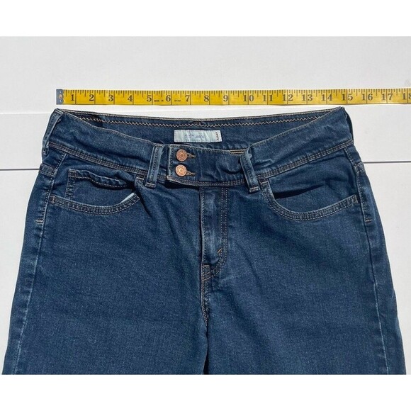 Levi’s 515 Bermuda Jean Shorts Women’s 8 Dark Wash Mid Rise Summer Denim - Picture 9 of 9